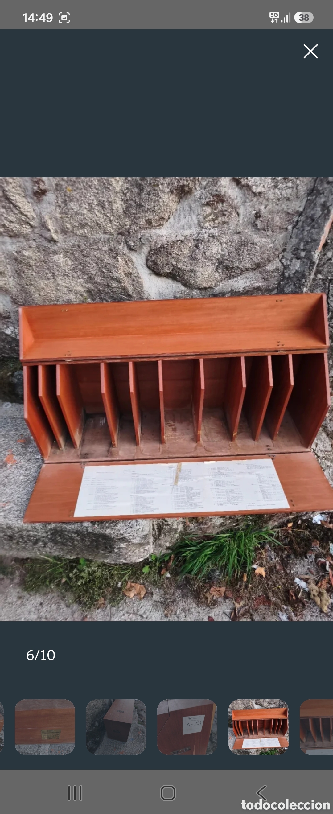 Antig&uuml;edades: Ba&uacute;l antigo de Fenosa - Foto 2