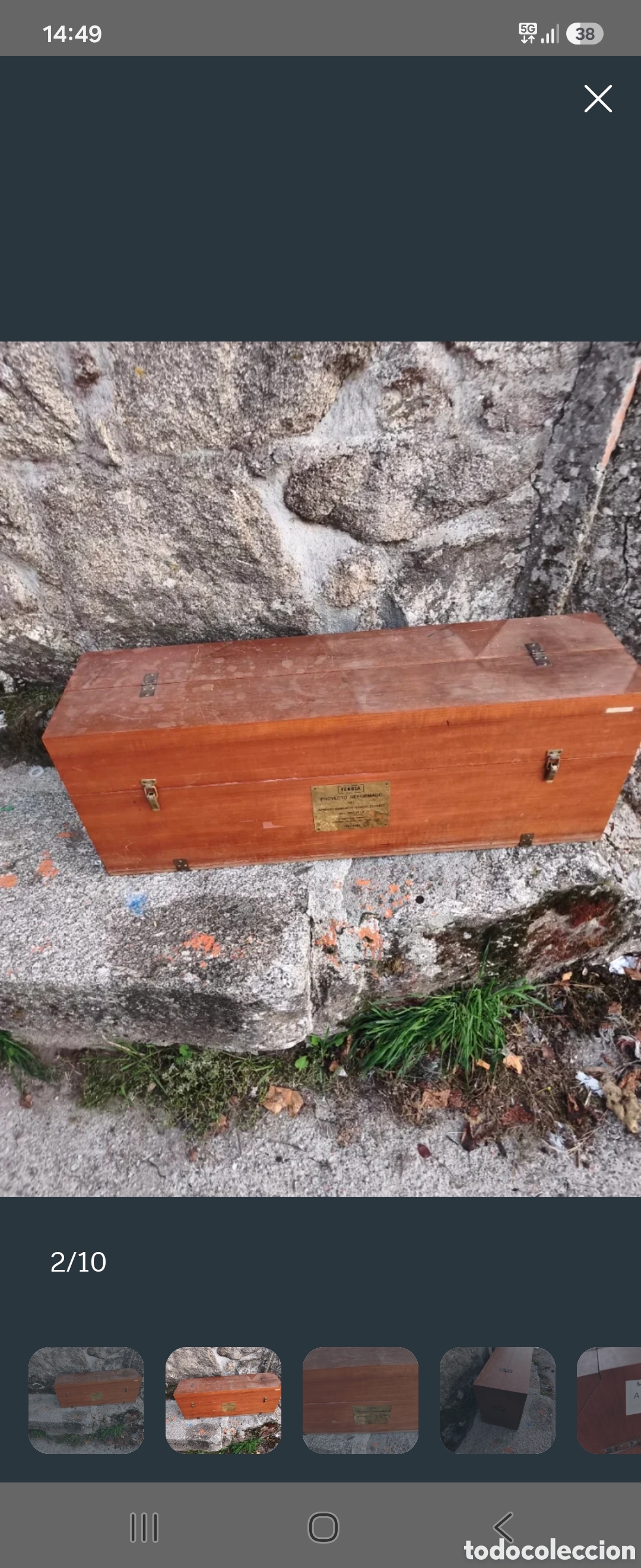Antig&uuml;edades: Ba&uacute;l antigo de Fenosa - Foto 3