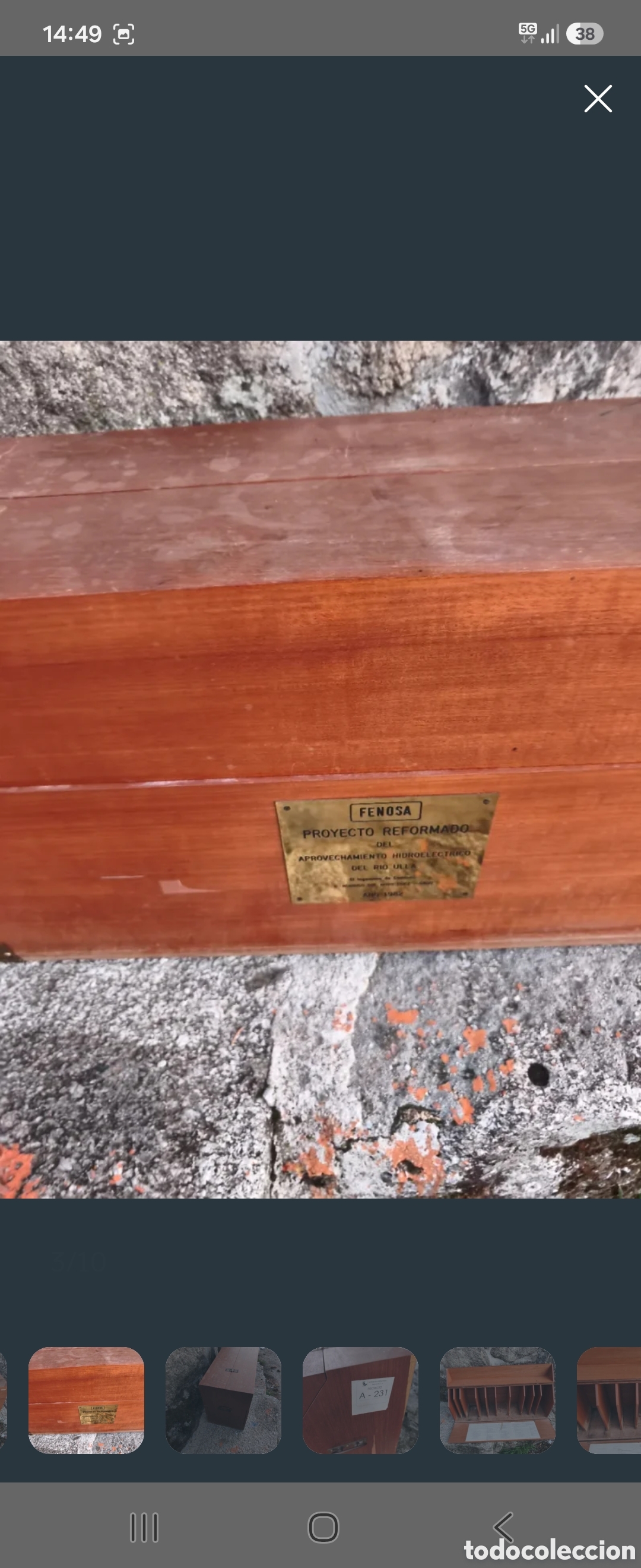 Antig&uuml;edades: Ba&uacute;l antigo de Fenosa