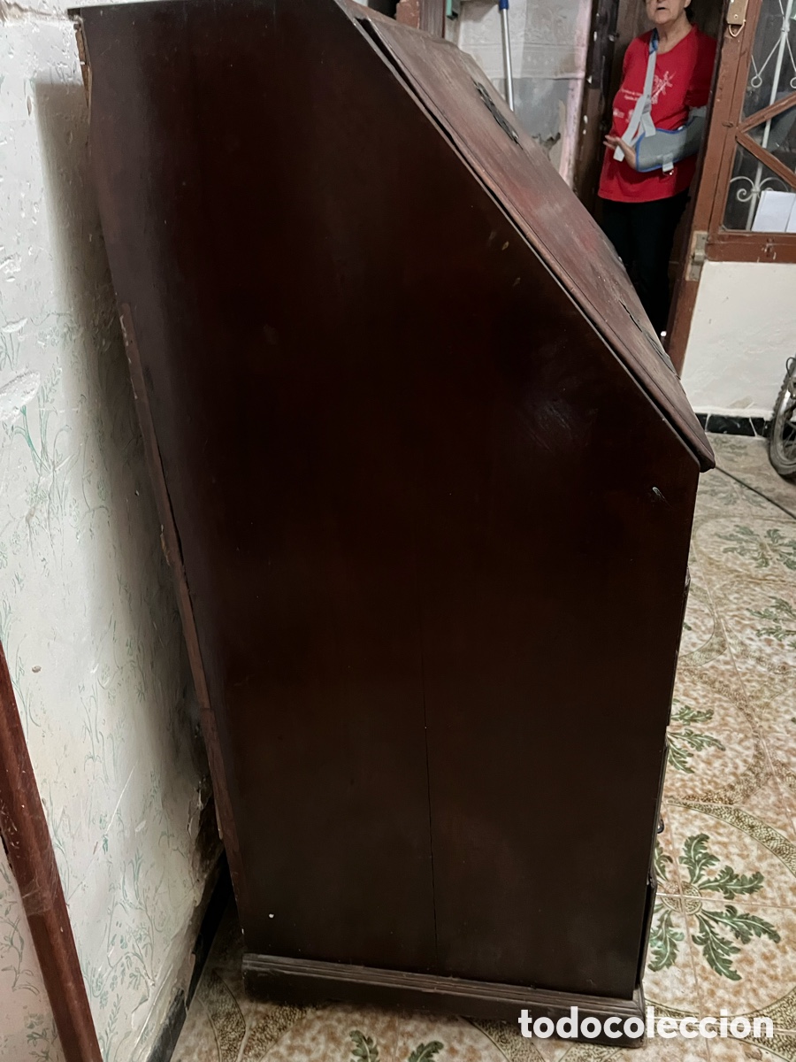 Antig&uuml;edades: ESCRITORIO MADERA MACIZA - Foto 7