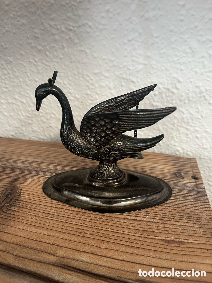 Antig&uuml;edades: Cisne - Calentador brandy o co&ntilde;ac sXX