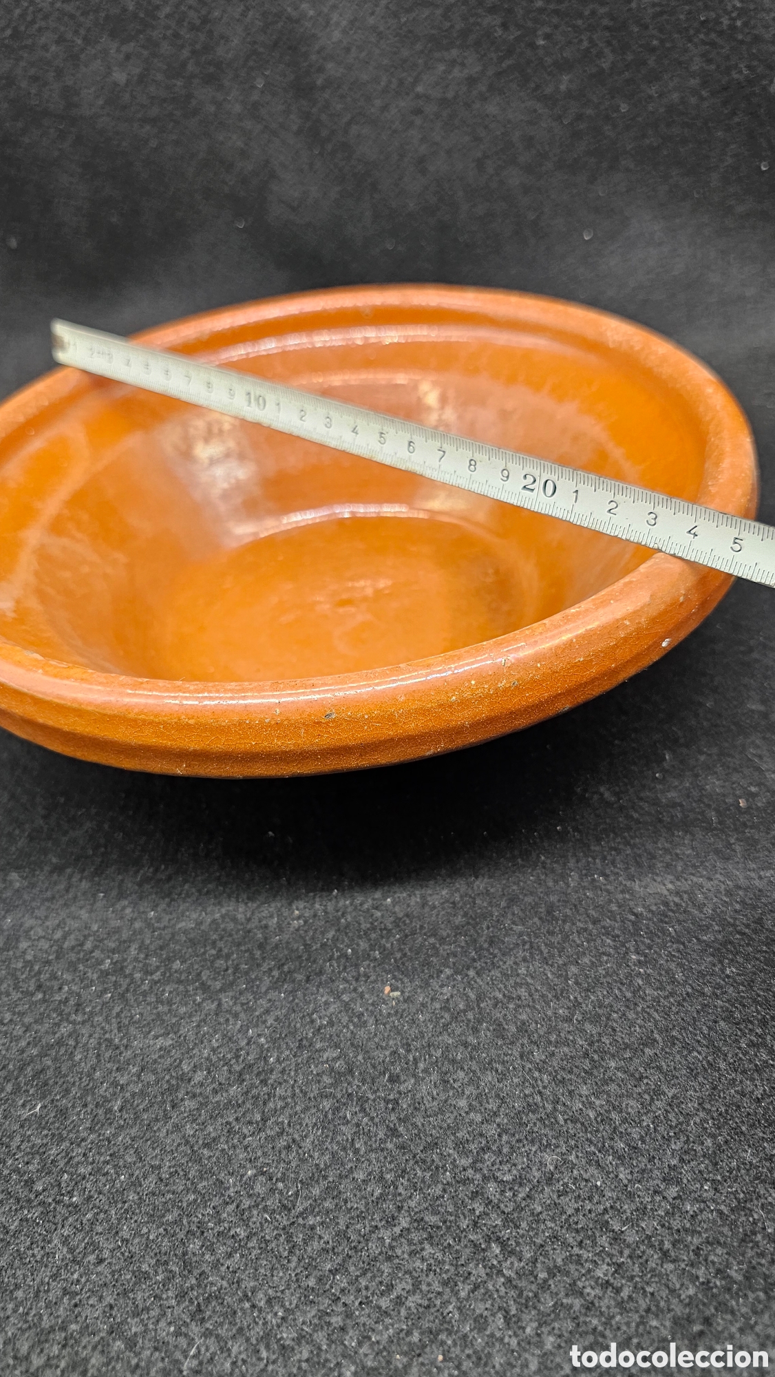 Antig&uuml;edades: Antiguo lebrillo peque&ntilde;o - Foto 4