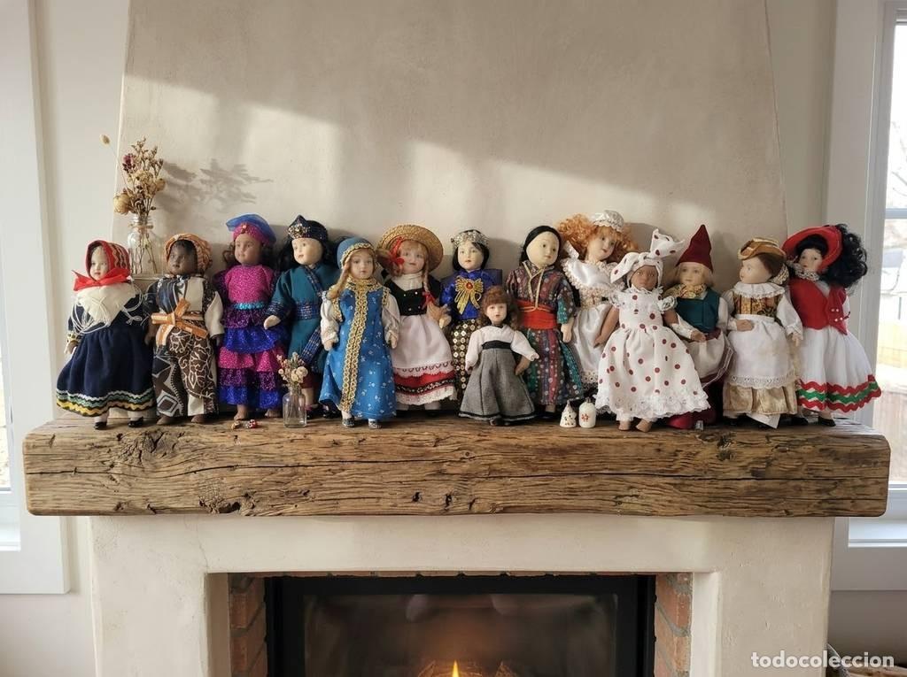 Antig&uuml;edades: COLECCI&Oacute;N DE MU&Ntilde;ECAS DE PORCELANA