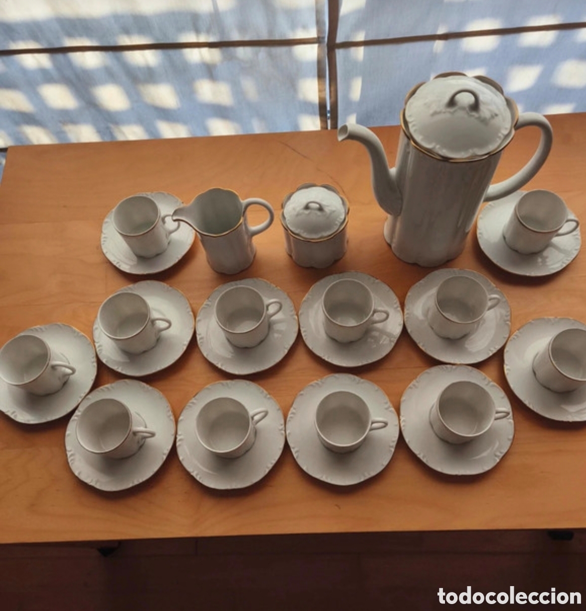 Antig&uuml;edades: Juego de caf&eacute; Rosenthal porcelana fina alemana