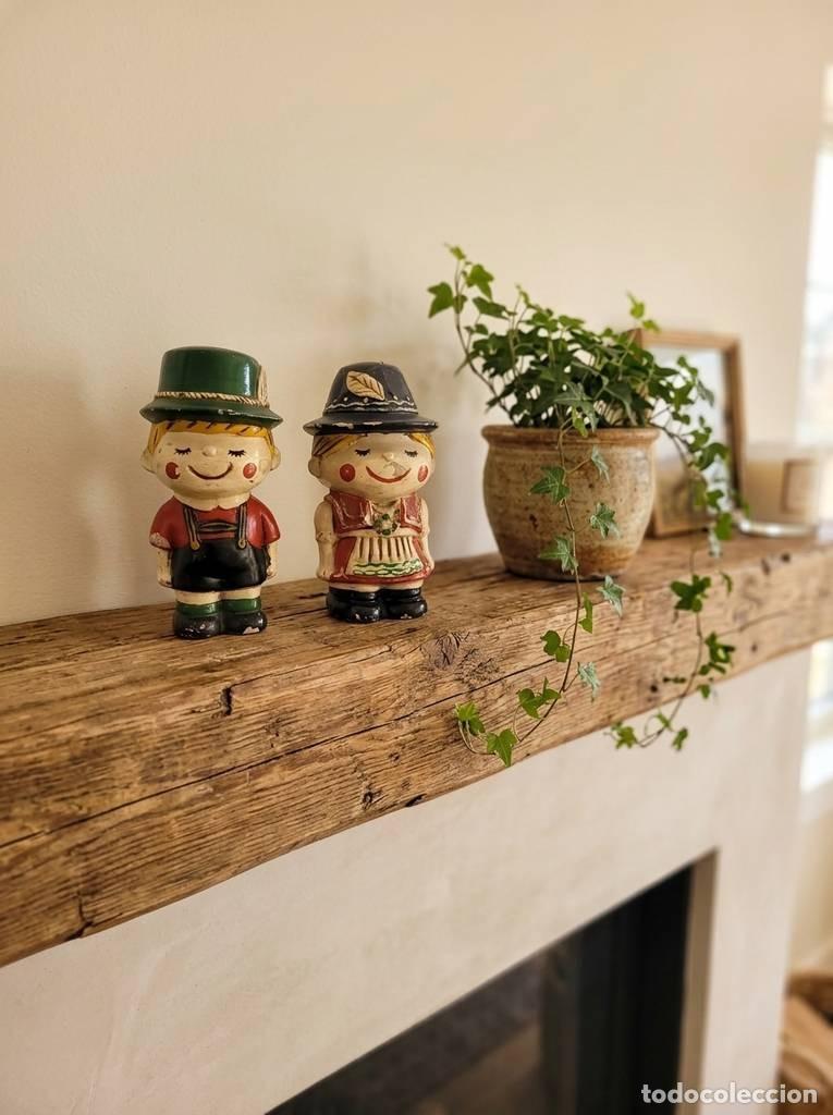 Antig&uuml;edades: PAREJA FIGURAS DECORATIVAS