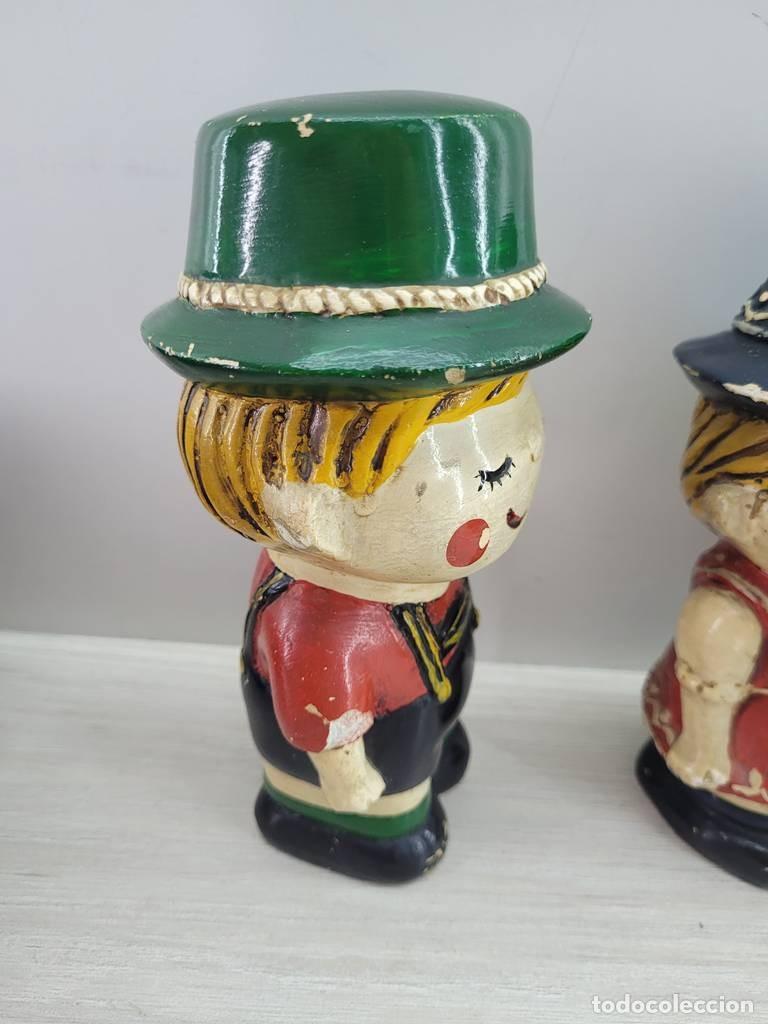 Antig&uuml;edades: PAREJA FIGURAS DECORATIVAS - Foto 4