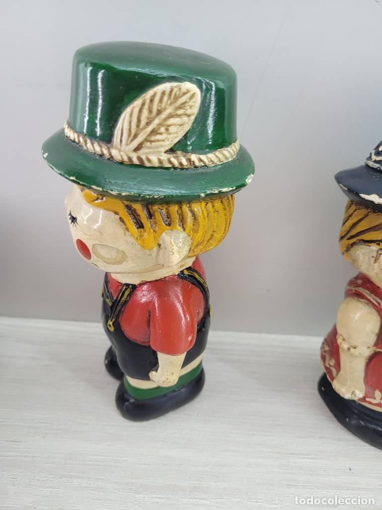 Antig&uuml;edades: PAREJA FIGURAS DECORATIVAS - Foto 6