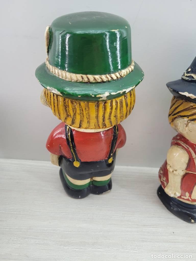Antig&uuml;edades: PAREJA FIGURAS DECORATIVAS - Foto 7