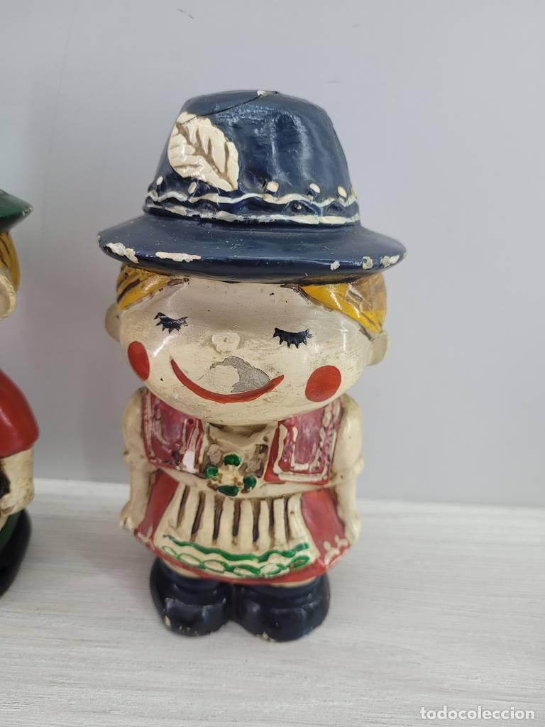 Antig&uuml;edades: PAREJA FIGURAS DECORATIVAS - Foto 8