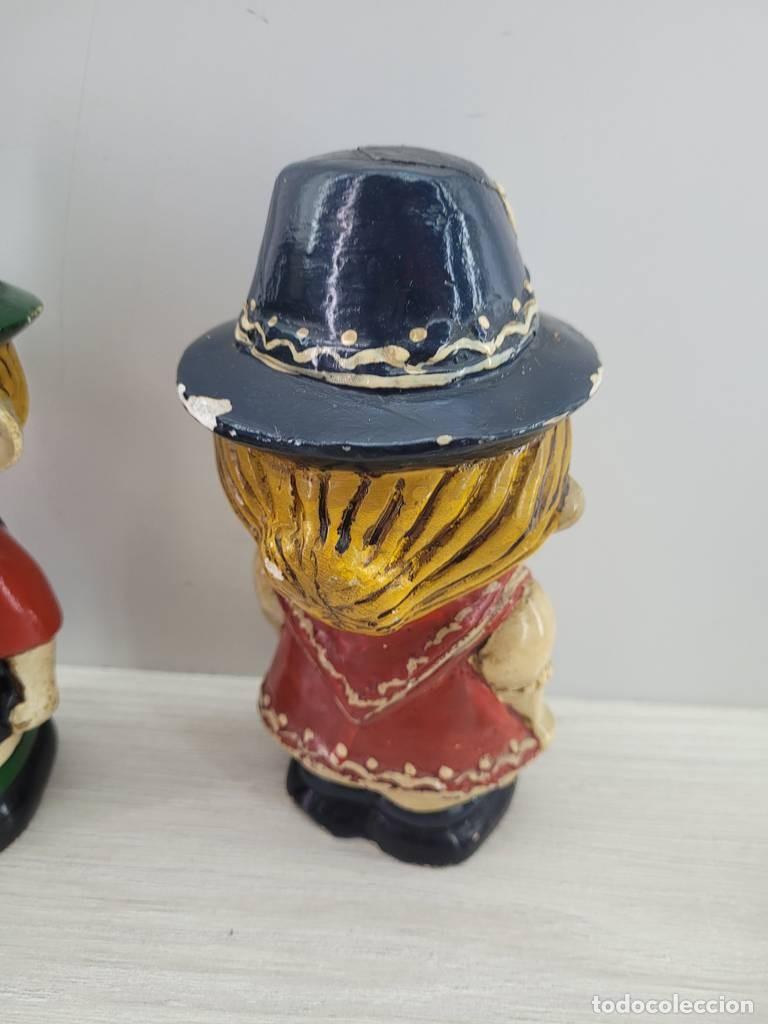 Antig&uuml;edades: PAREJA FIGURAS DECORATIVAS - Foto 10