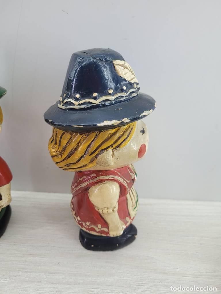 Antig&uuml;edades: PAREJA FIGURAS DECORATIVAS - Foto 11