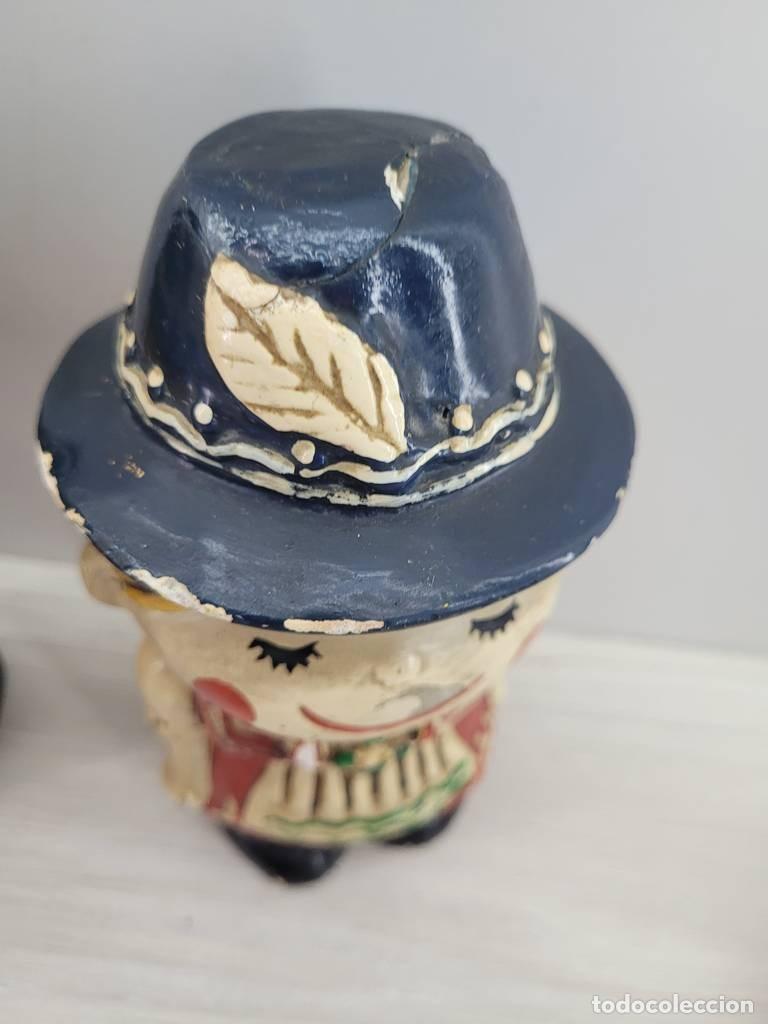Antig&uuml;edades: PAREJA FIGURAS DECORATIVAS - Foto 13