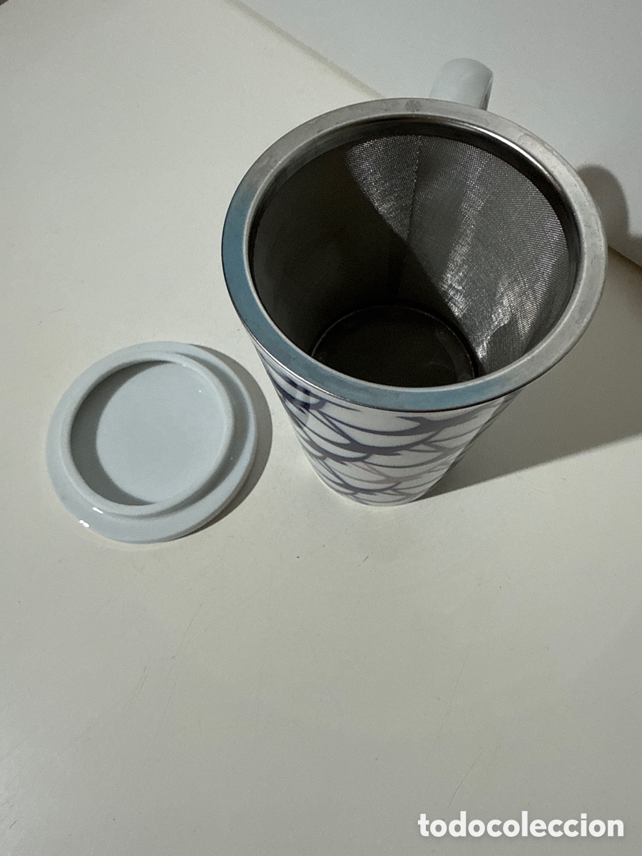 Antig&uuml;edades: Taza Sargadelos de t&eacute; - Foto 3