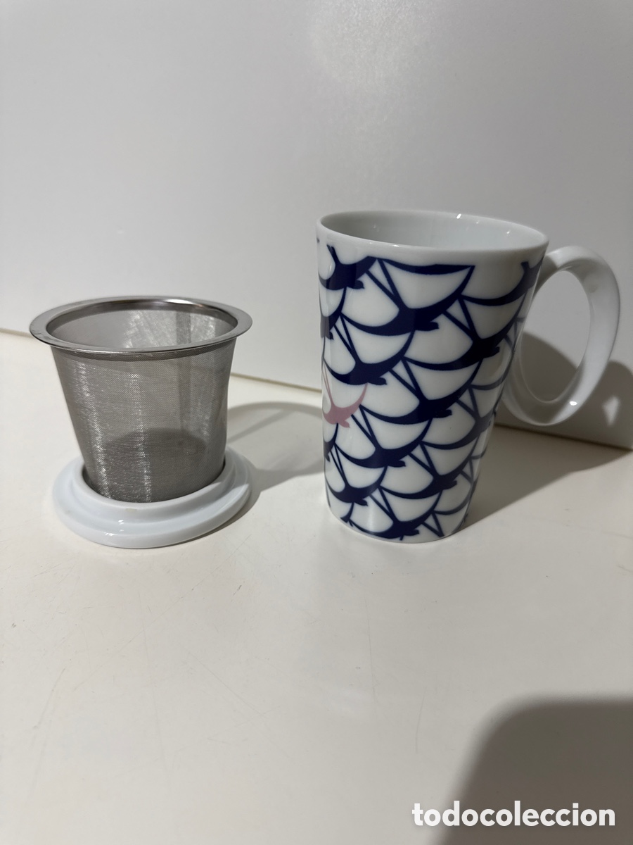 Antig&uuml;edades: Taza Sargadelos de t&eacute; - Foto 4