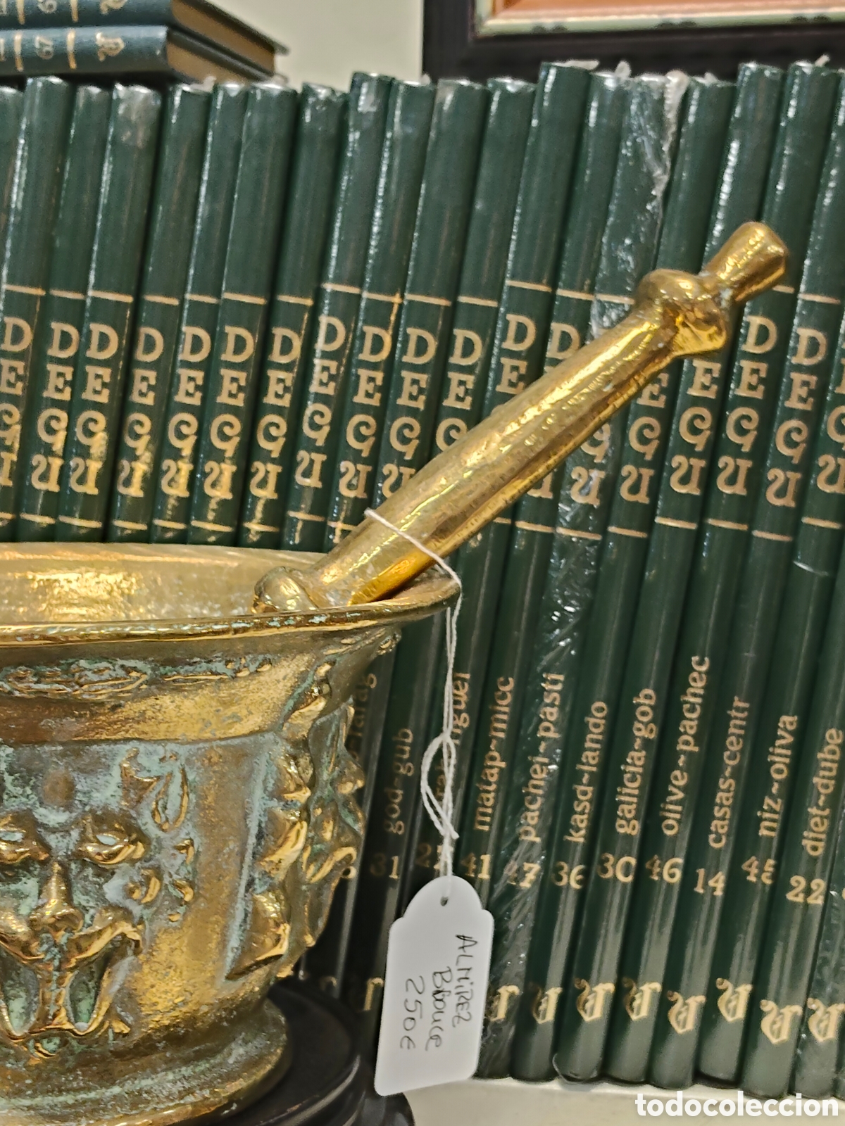 Antig&uuml;edades: Impresionante mortero de bronce - Foto 3