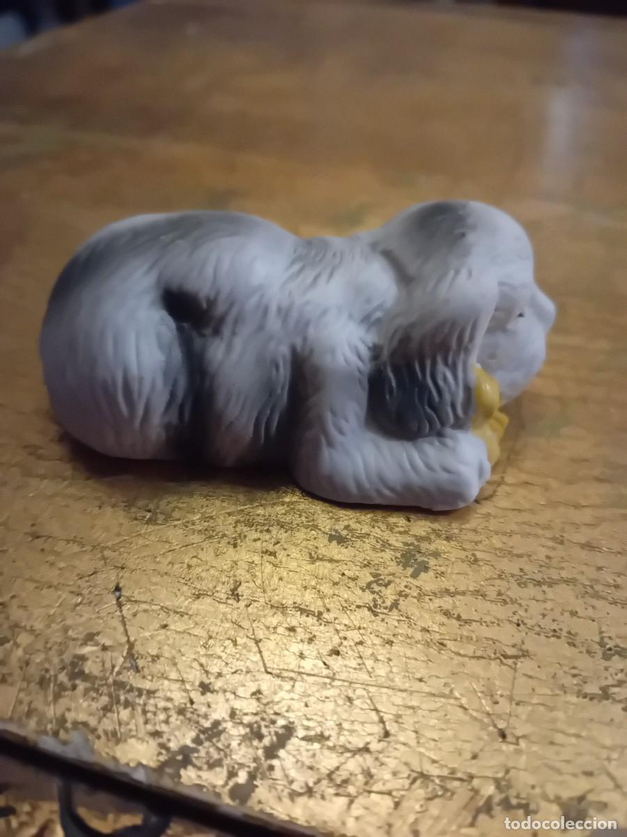 Antig&uuml;edades: Perra con perrito de biscuit siglo XX - Foto 5