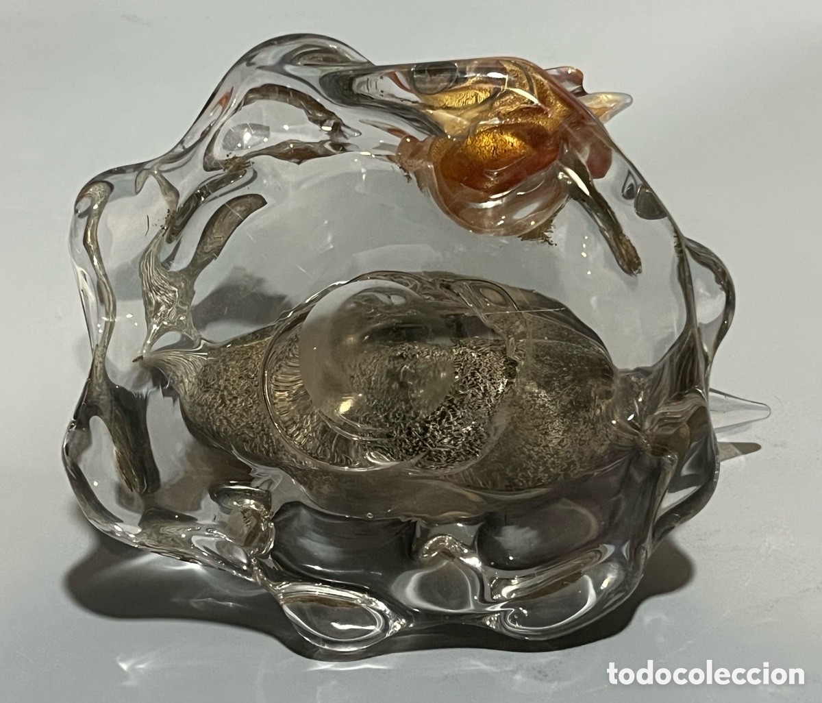 Antig&uuml;edades: PAREJA DE PATOS EN CRISTAL DE MURANO - Foto 5