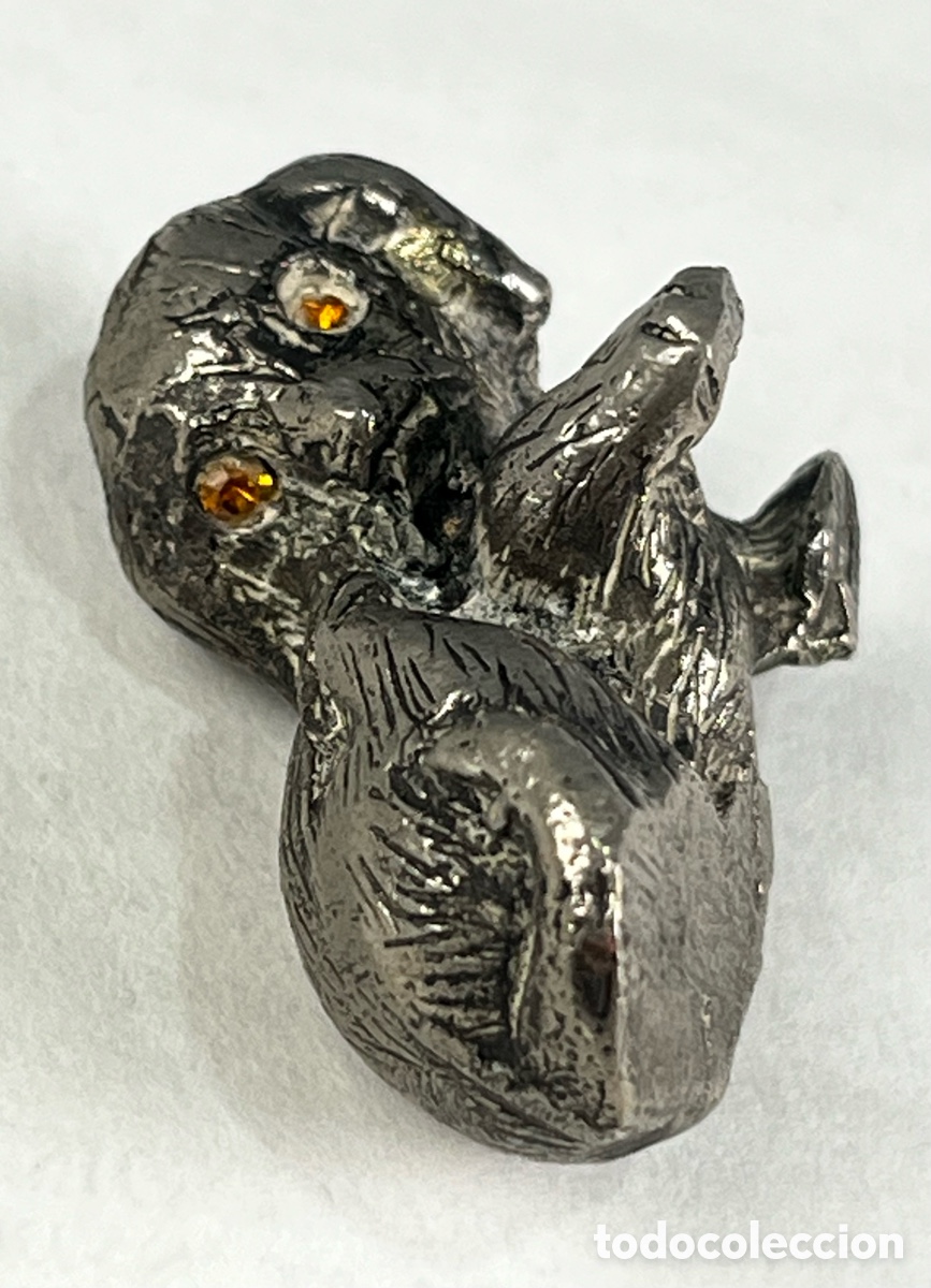 Antig&uuml;edades: PERRITO DE PLATA MACIZA - Foto 5