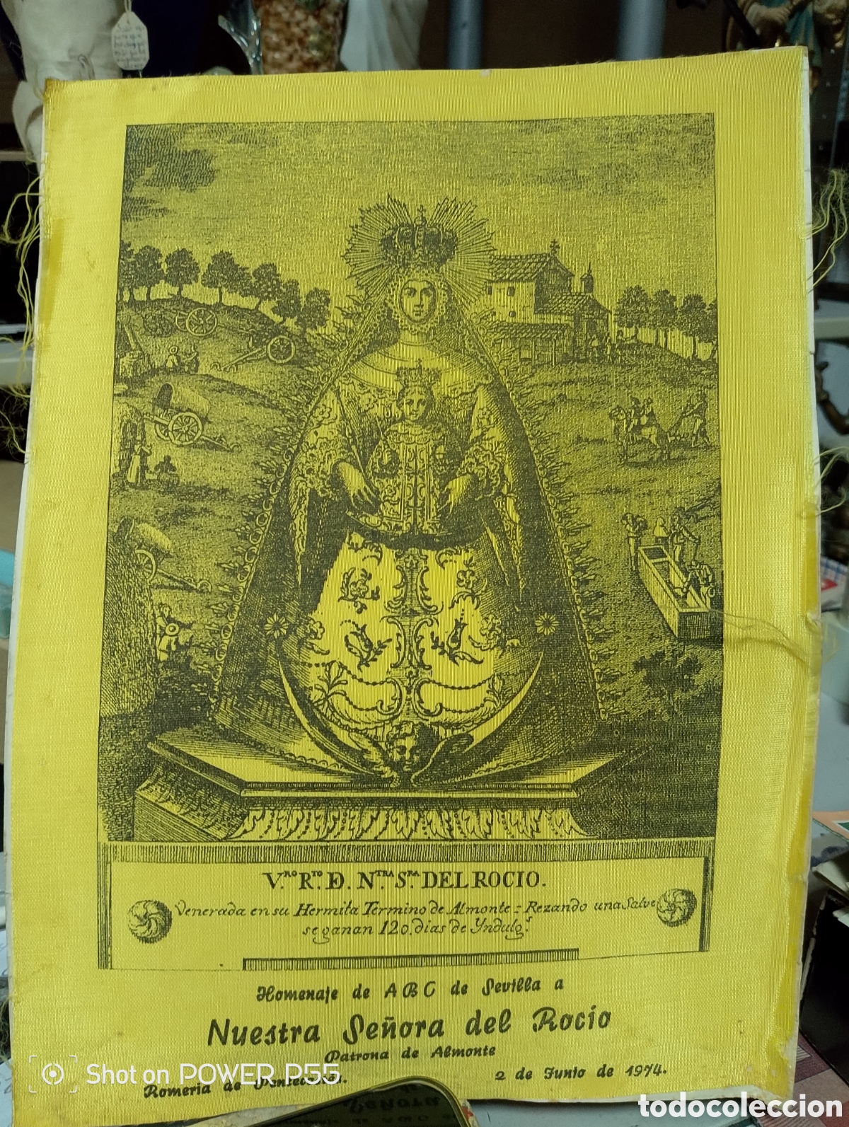 Antig&uuml;edades: Cartel seda de abc,V DEL ROCIO - Foto 2