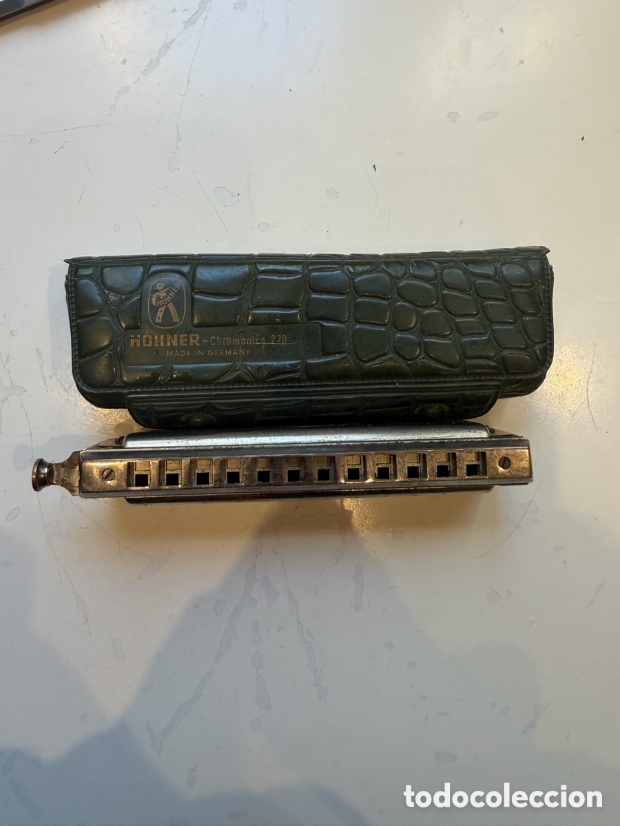 Antig&uuml;edades: Arm&oacute;nica Hohner Super Chromonica 270 Vintage - Foto 2