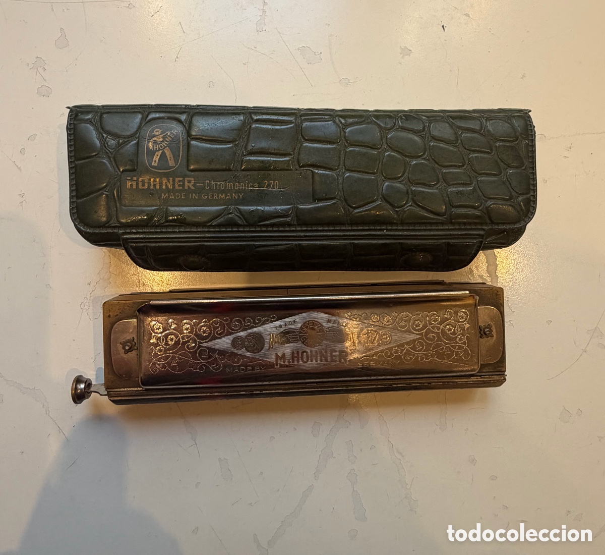 Antig&uuml;edades: Arm&oacute;nica Hohner Super Chromonica 270 Vintage - Foto 1
