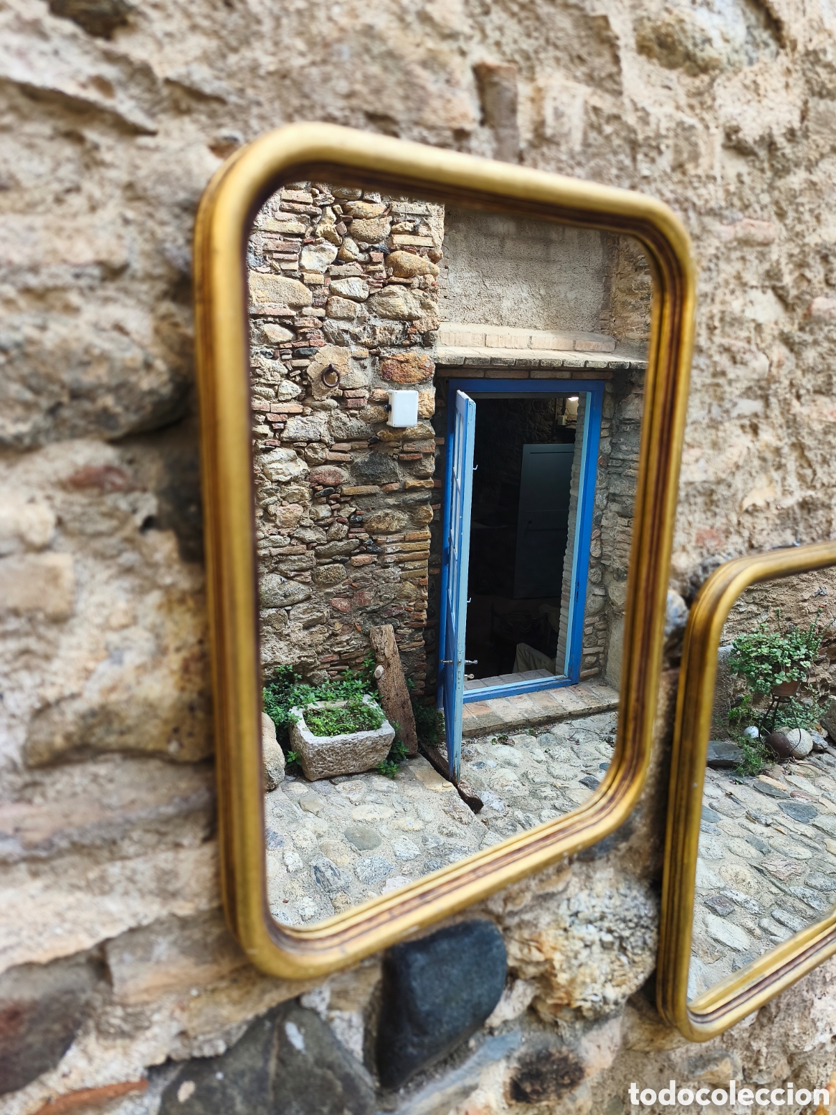 Antig&uuml;edades: Espejos antiguos pan de oro - Foto 7
