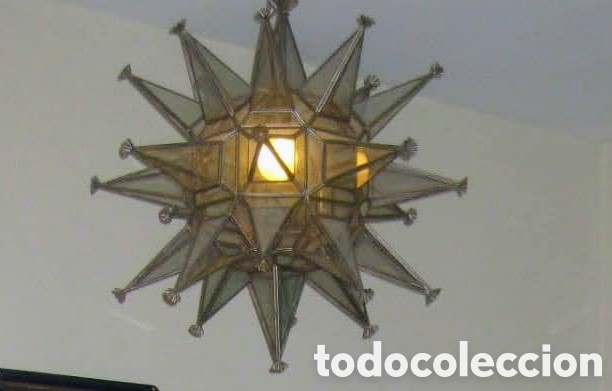 Antig&uuml;edades: Farol antiguo forma de estrella