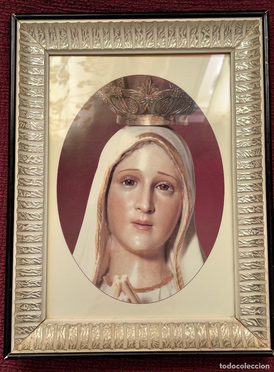 Antig&uuml;edades: Cuadro de la Virgen de F&aacute;tima.