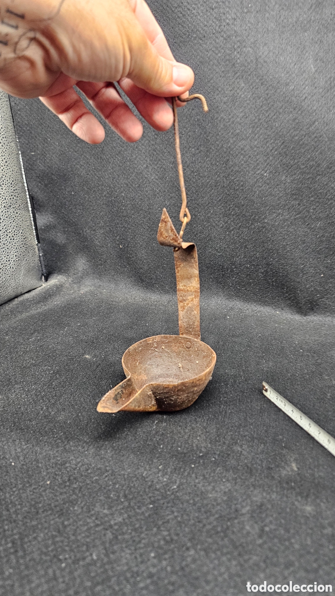 Antig&uuml;edades: Antiguo candil de aceite