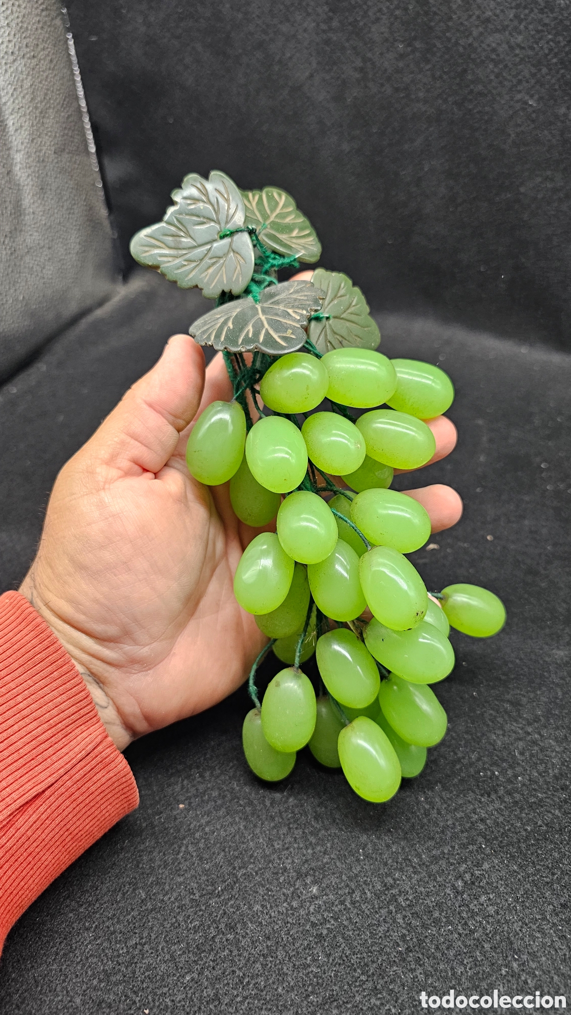 Antig&uuml;edades: Racimo de uvas decorativo - Foto 1