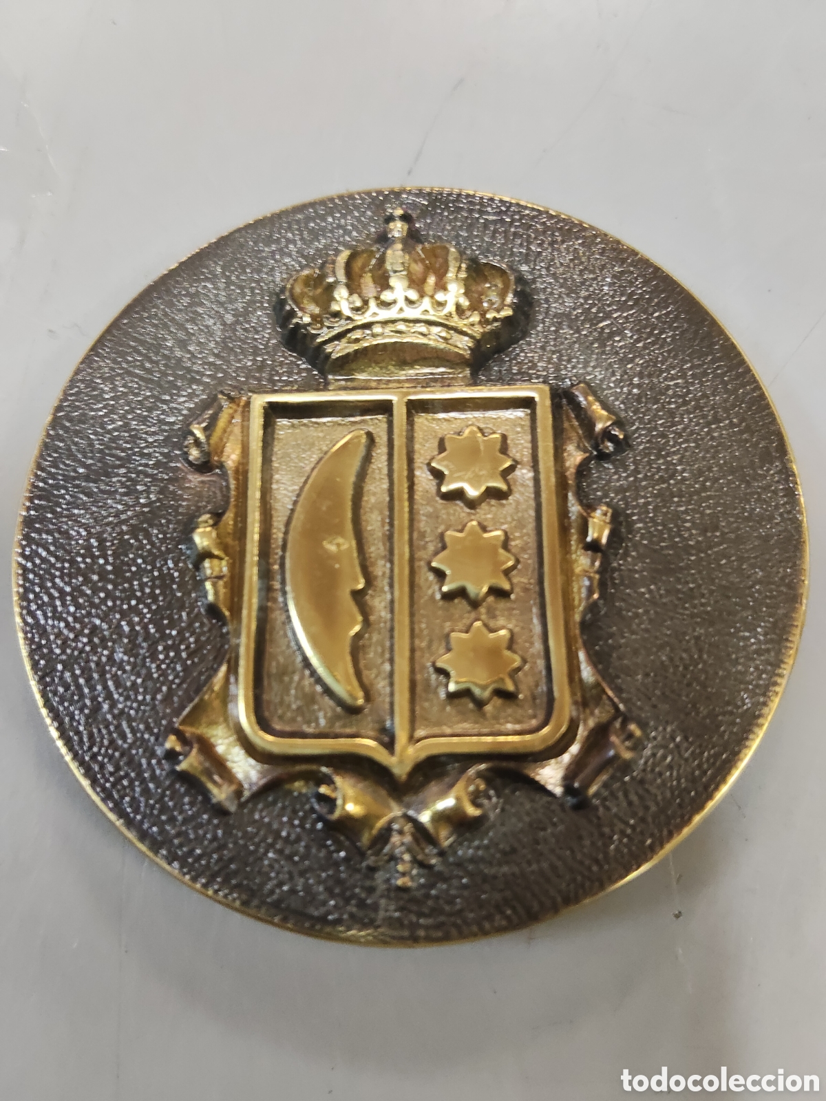 Antig&uuml;edades: Medalla escudo CATEDRAL DE TUY