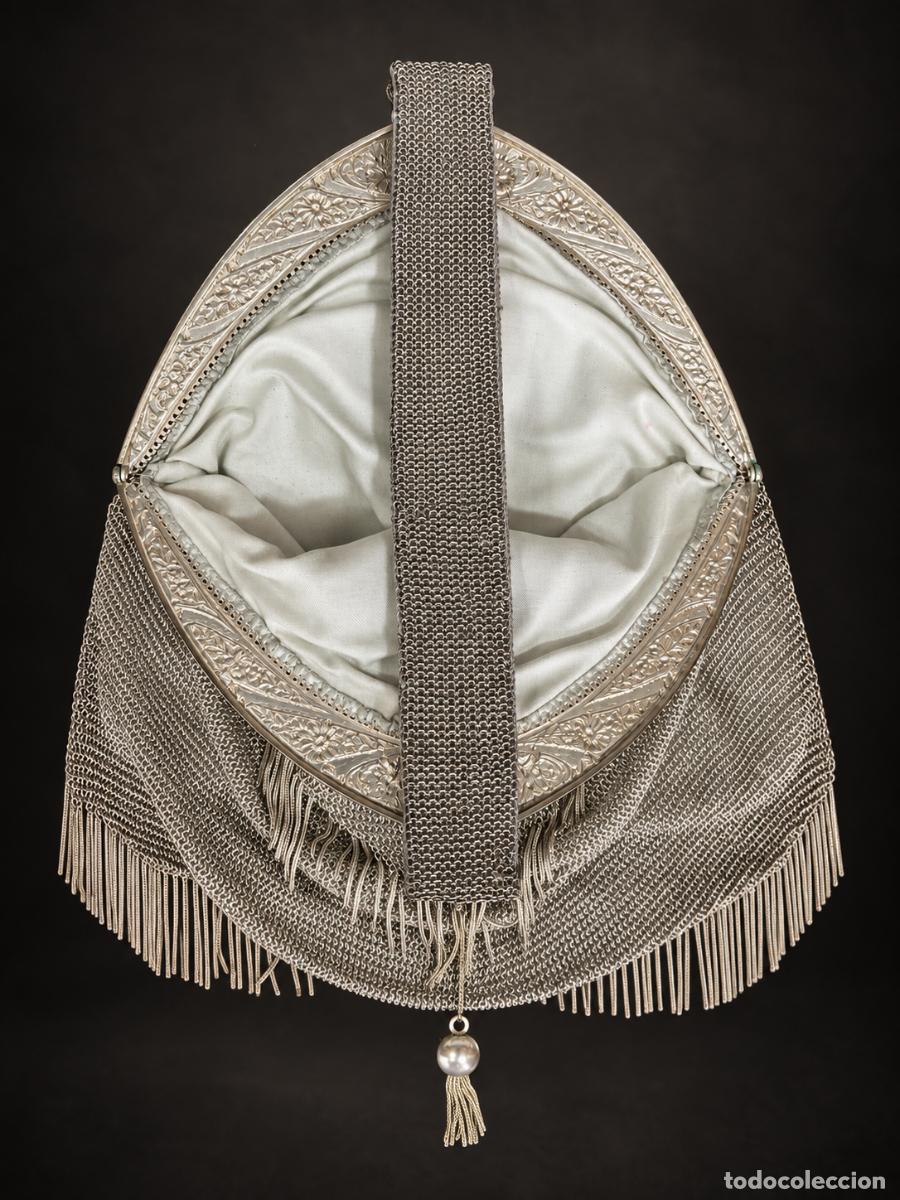 Antig&uuml;edades: Bolso de plata Art D&eacute;co - Foto 3