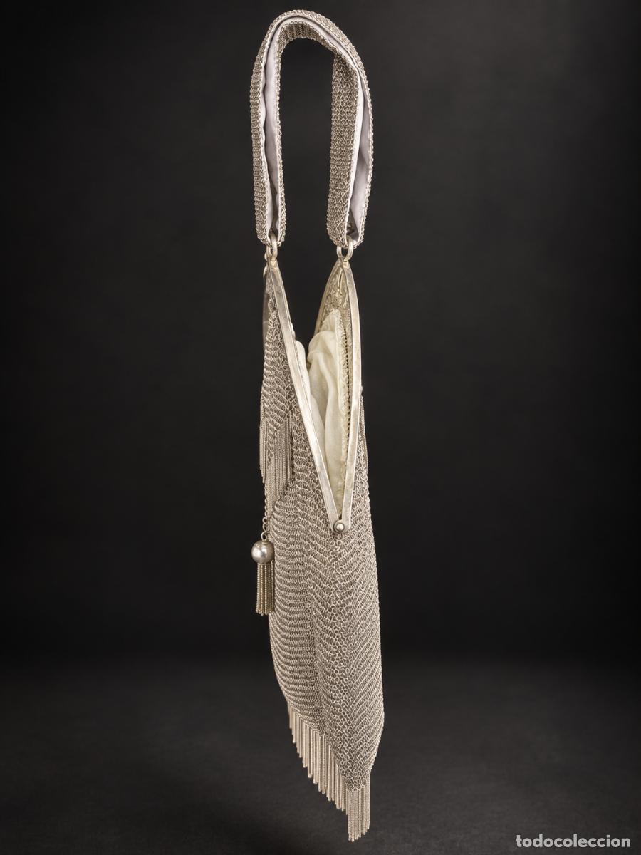 Antig&uuml;edades: Bolso de plata Art D&eacute;co - Foto 6