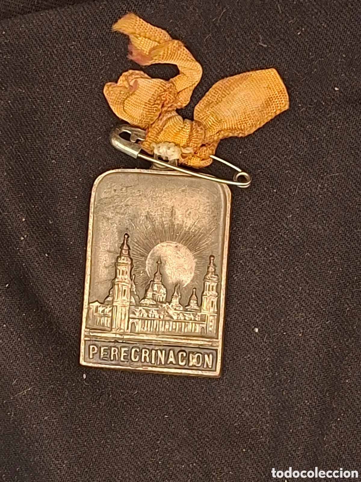 Antig&uuml;edades: MEDALLA VIRGEN DEL PILAR PEREGRINACION