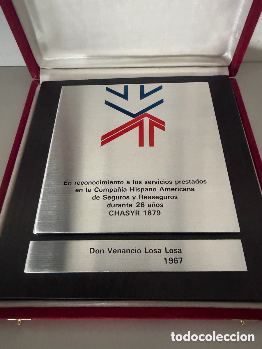 Antig&uuml;edades: placa conmemorativa y de homenaje - Foto 2