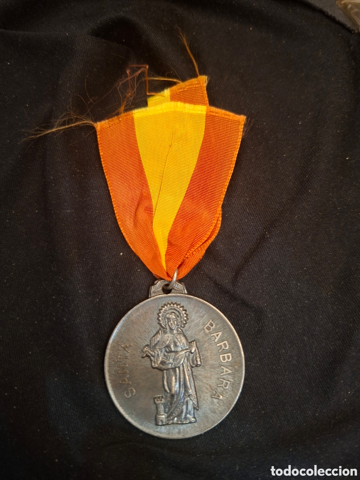 Antig&uuml;edades: Medalla santa Barbara. Campsa 1976. MTC6
