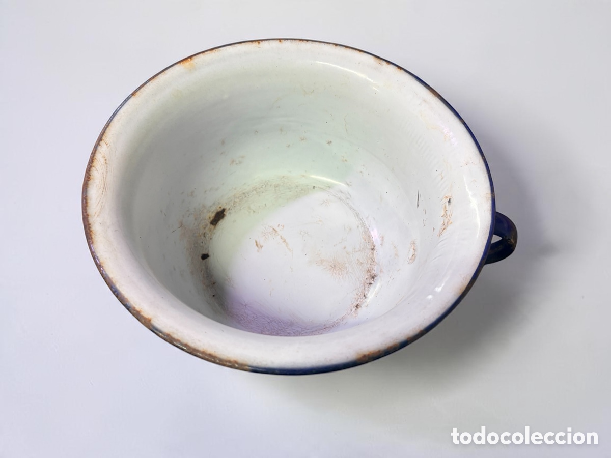 Antig&uuml;edades: Antiguo orinal esmaltado - Foto 2