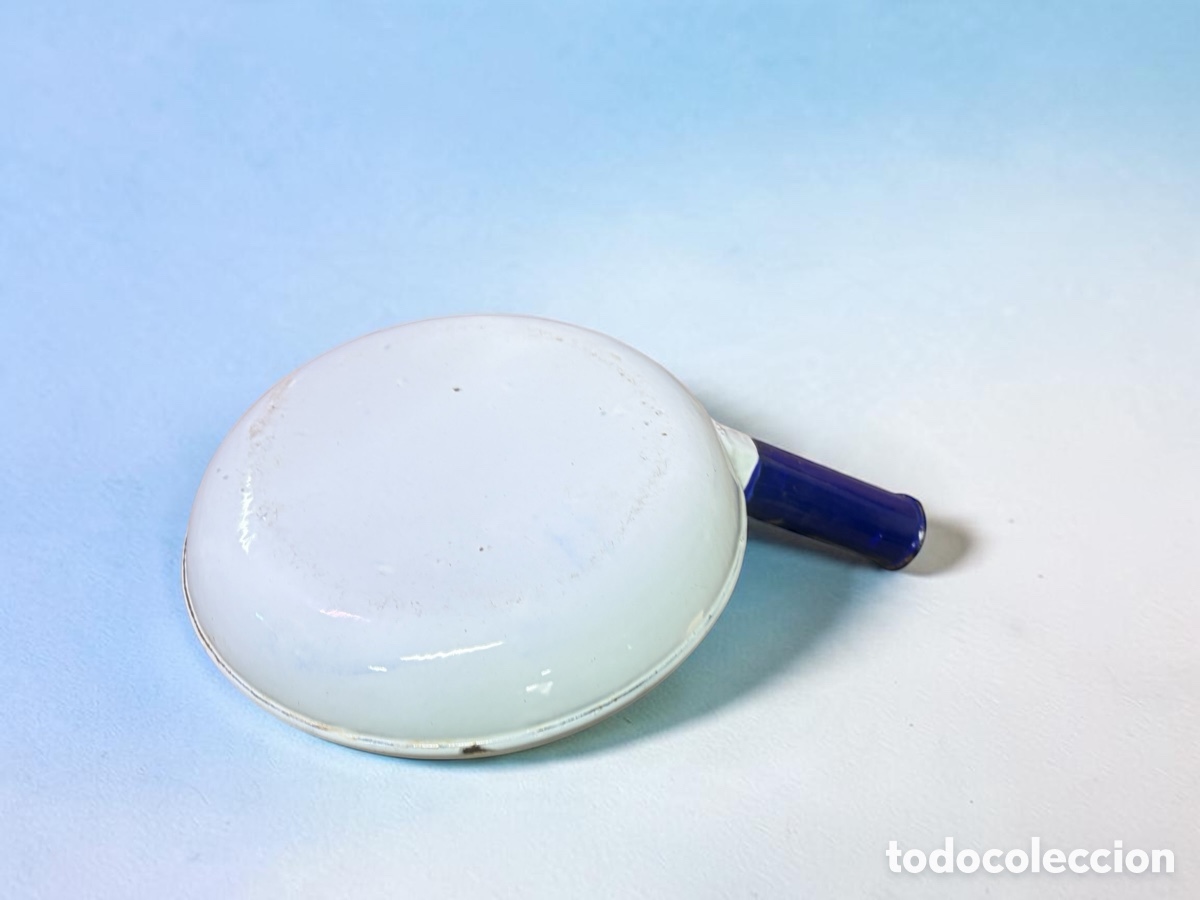 Antig&uuml;edades: Antiguo orinal de cama esmaltado - Foto 4