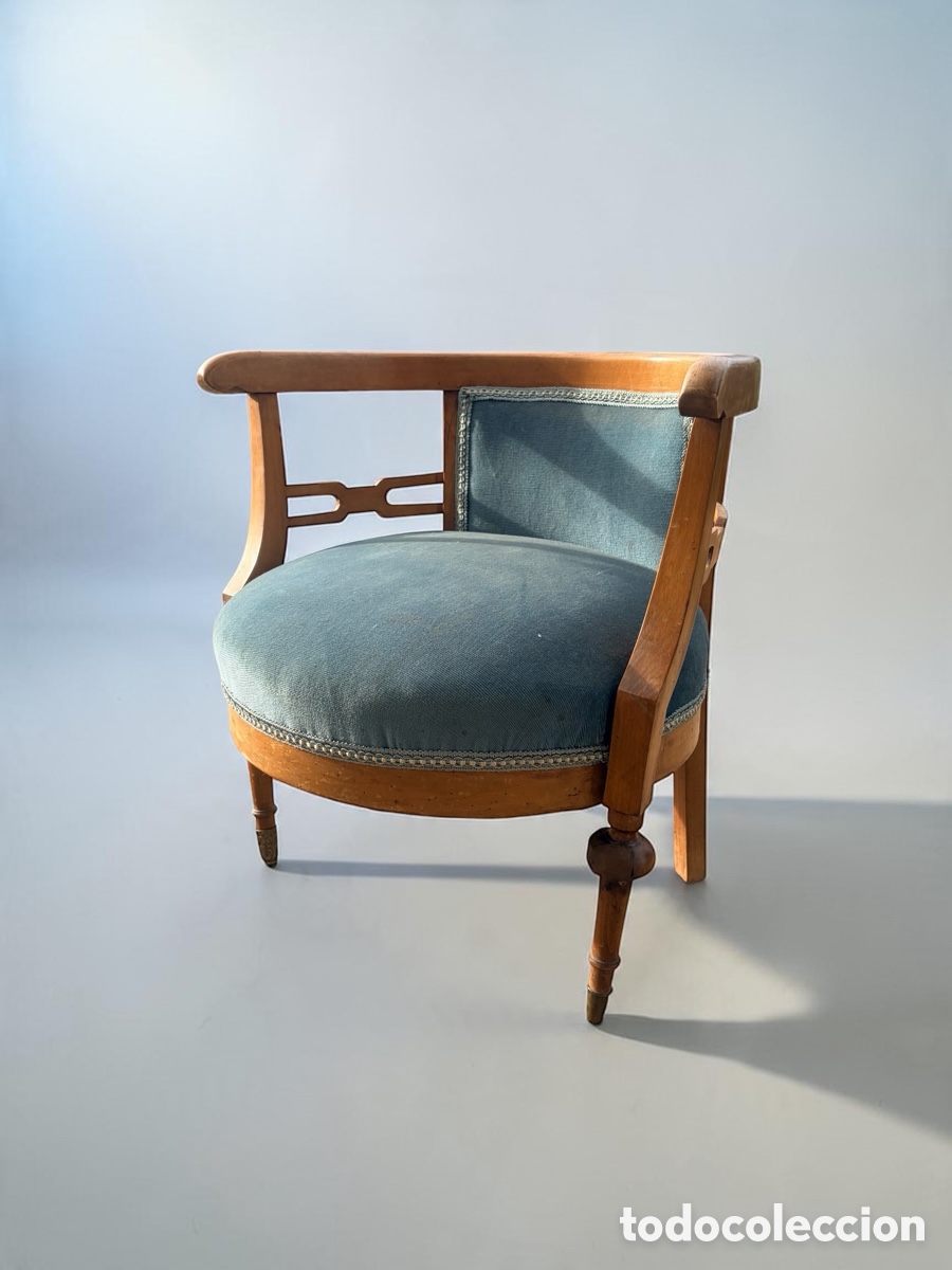 Antig&uuml;edades: Antigua butaca estilo Biedermeier - Foto 2