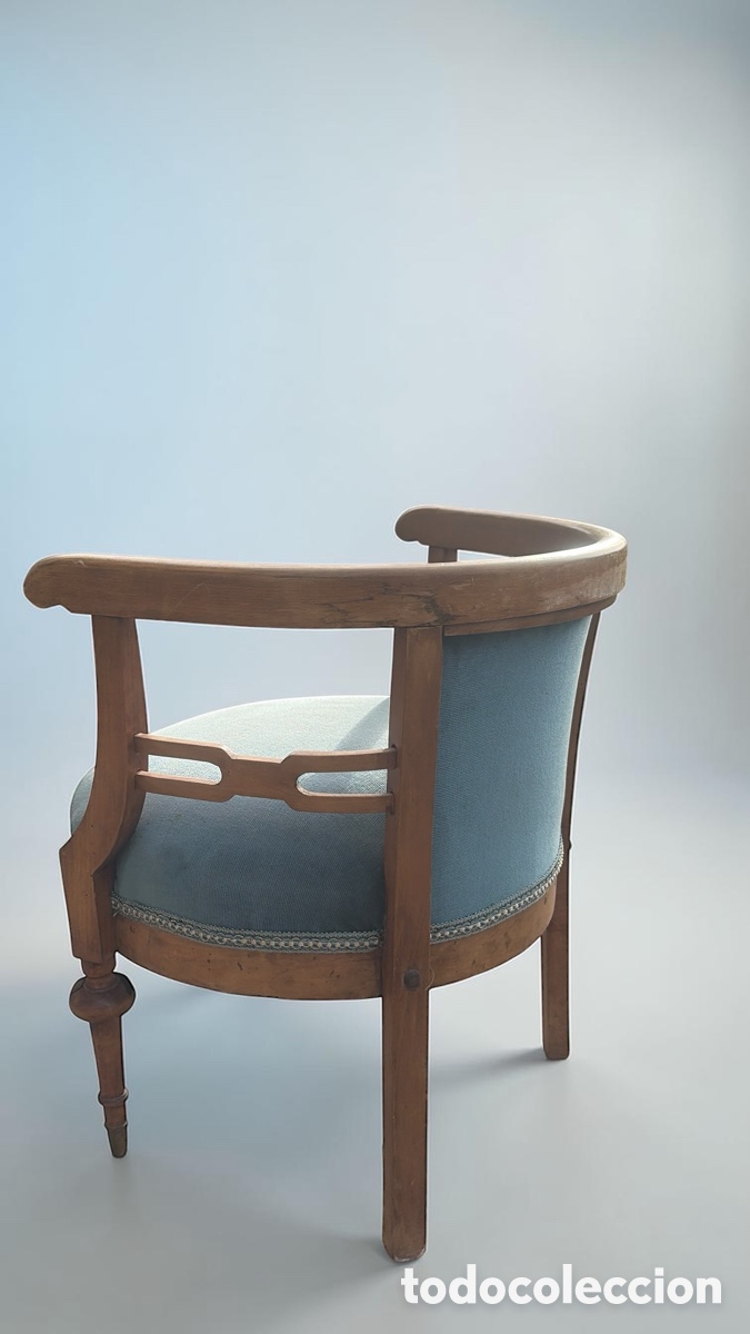 Antig&uuml;edades: Antigua butaca estilo Biedermeier - Foto 3
