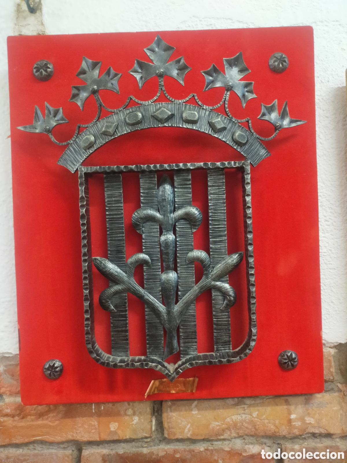 Antig&uuml;edades: Escudo Lleida , plca decorativa - Foto 2