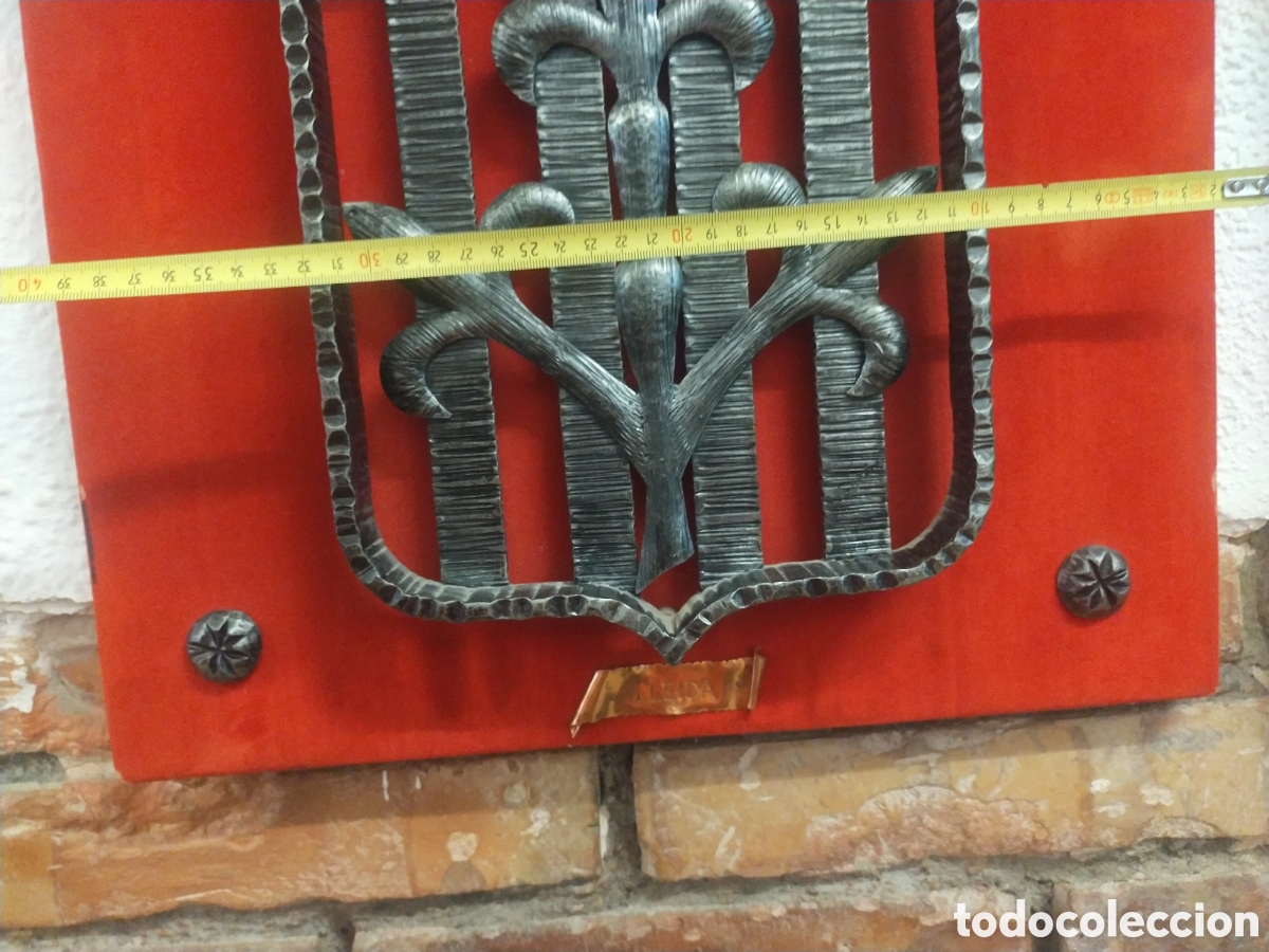 Antig&uuml;edades: Escudo Lleida , plca decorativa - Foto 7
