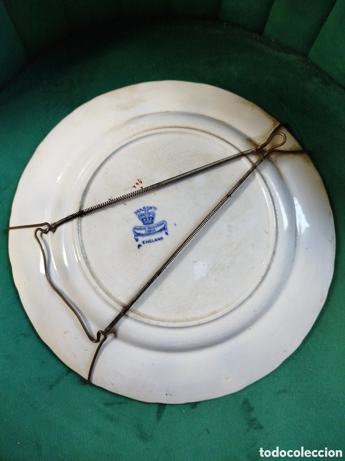 Antig&uuml;edades: Plato porcelana inglesa - Foto 2