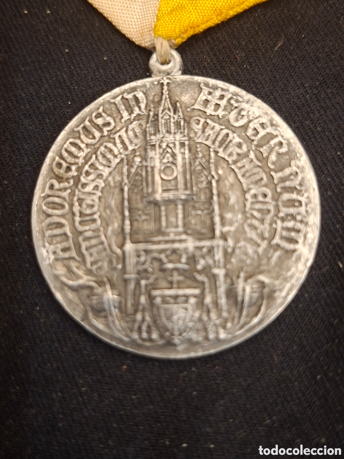 Antig&uuml;edades: MEDALLA DIOCESANO DE BARCELONA - CONGRESO EUCAR&Iacute;STICO 1944 MIDE 34 MM. MRTC1