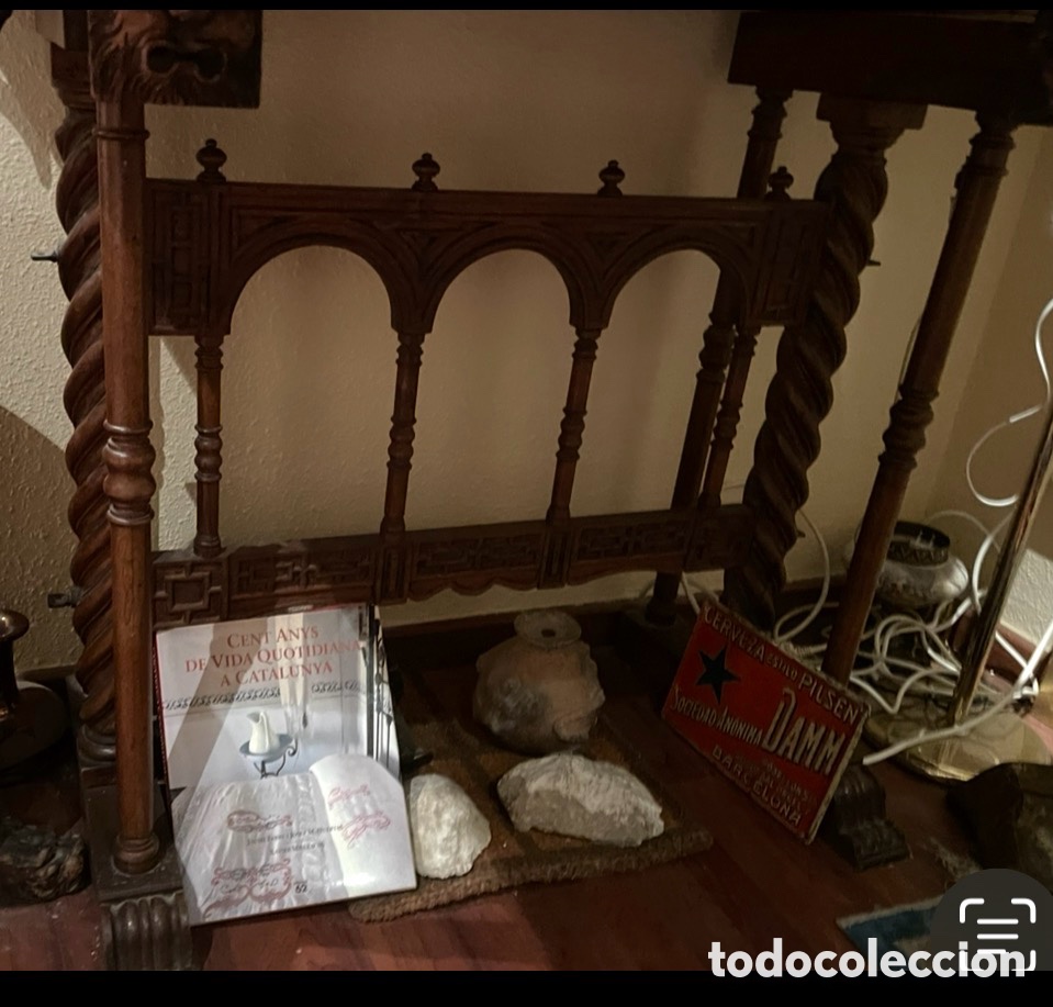 Antig&uuml;edades: escritorio-bargue&ntilde;o espa&ntilde;ol - Foto 8