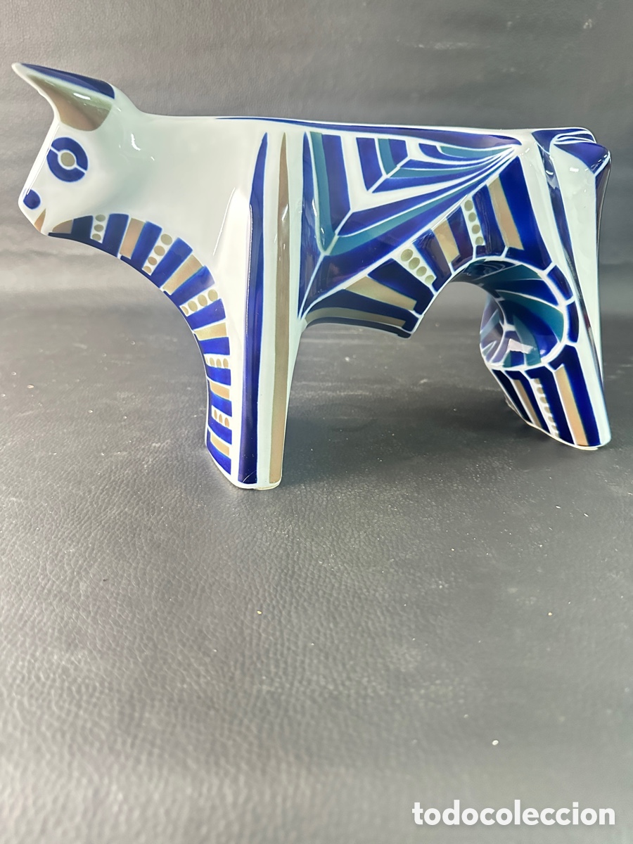 Antig&uuml;edades: Figura de porcelana Sargadelos