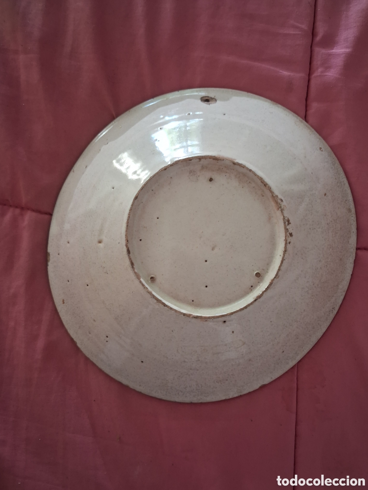 Antig&uuml;edades: Antiguo plato de cer&aacute;mica - Foto 3