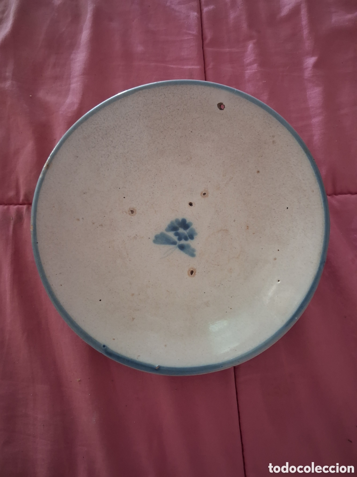 Antig&uuml;edades: Antiguo plato de cer&aacute;mica