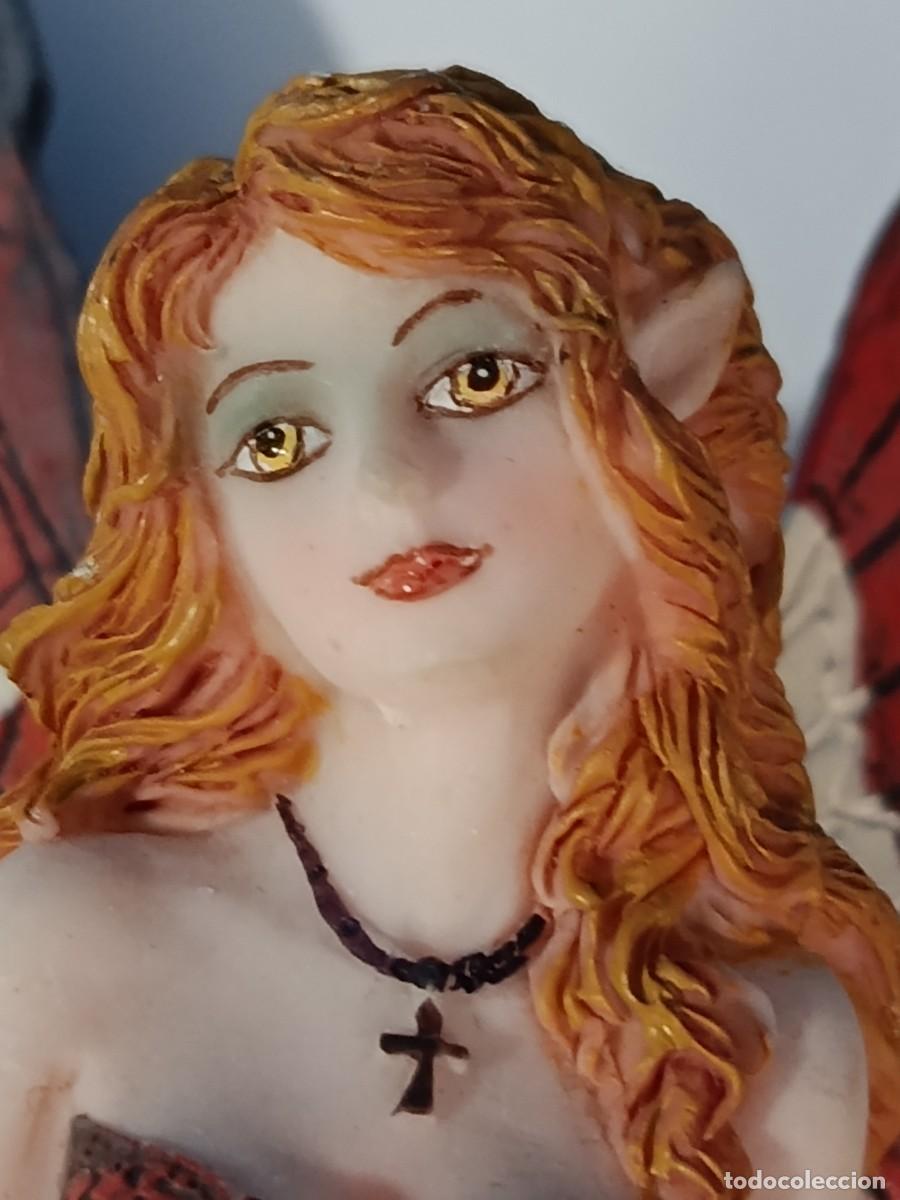 Antig&uuml;edades: FIGURA DE HADA CON ALAS DE MARIPOSA - Foto 6