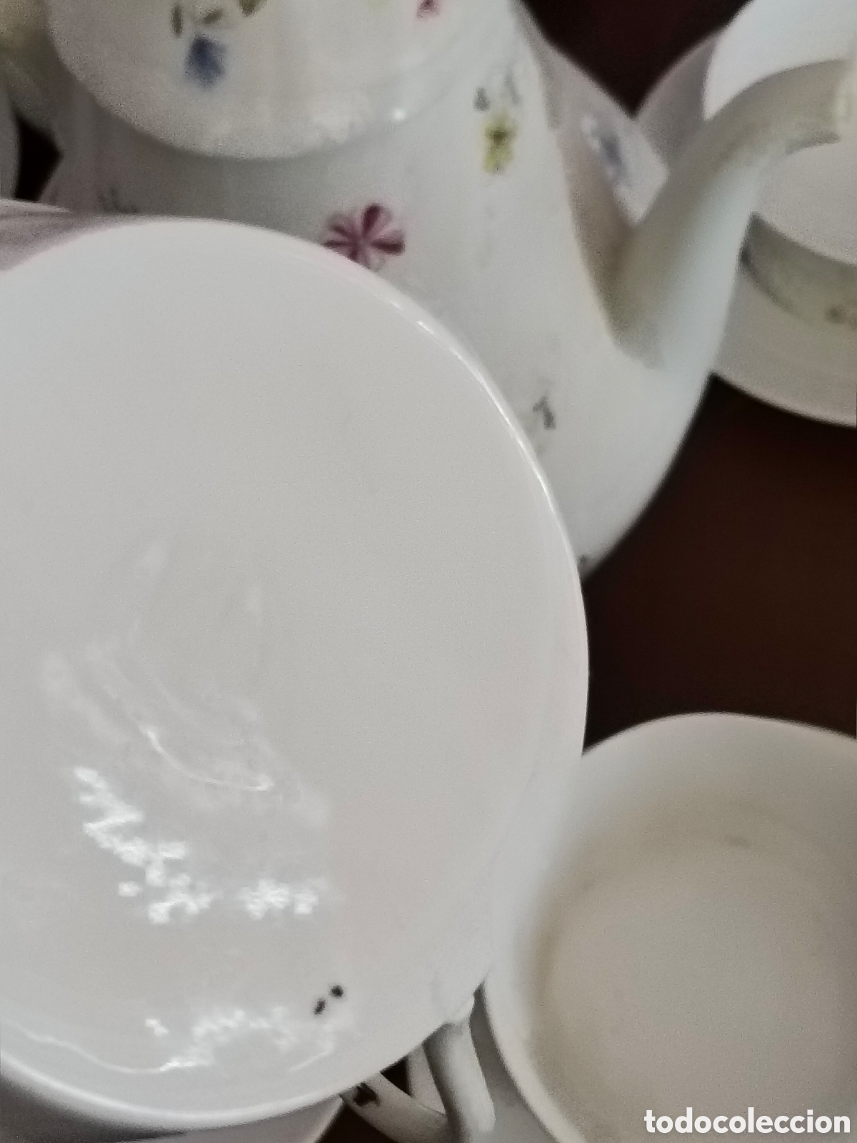 Antig&uuml;edades: Antiguo juego de caf&eacute; O CASTRO - Foto 2